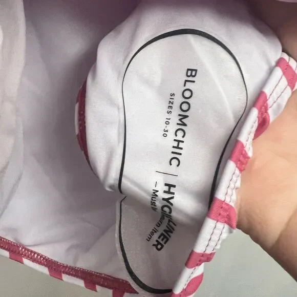 Bloomchic Striped Ruched Swim Bottom - Picture 6 of 7